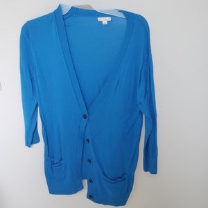 Gap blue cardigan